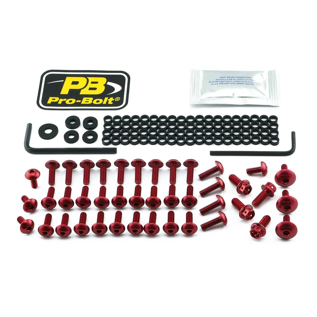 PRO BOLT Aluminium Fairing Bolt Kit för Ducati - PE23210462 bild 1 PMIMAGE:9A2C1F0A196D6B32F8C3