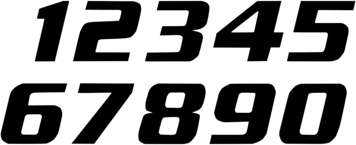Blackbird Racing One Series Numbers Dekor för registreringsskylt - PE43100781 bild 1 PMIMAGE:7F3B97C9E075119BE653