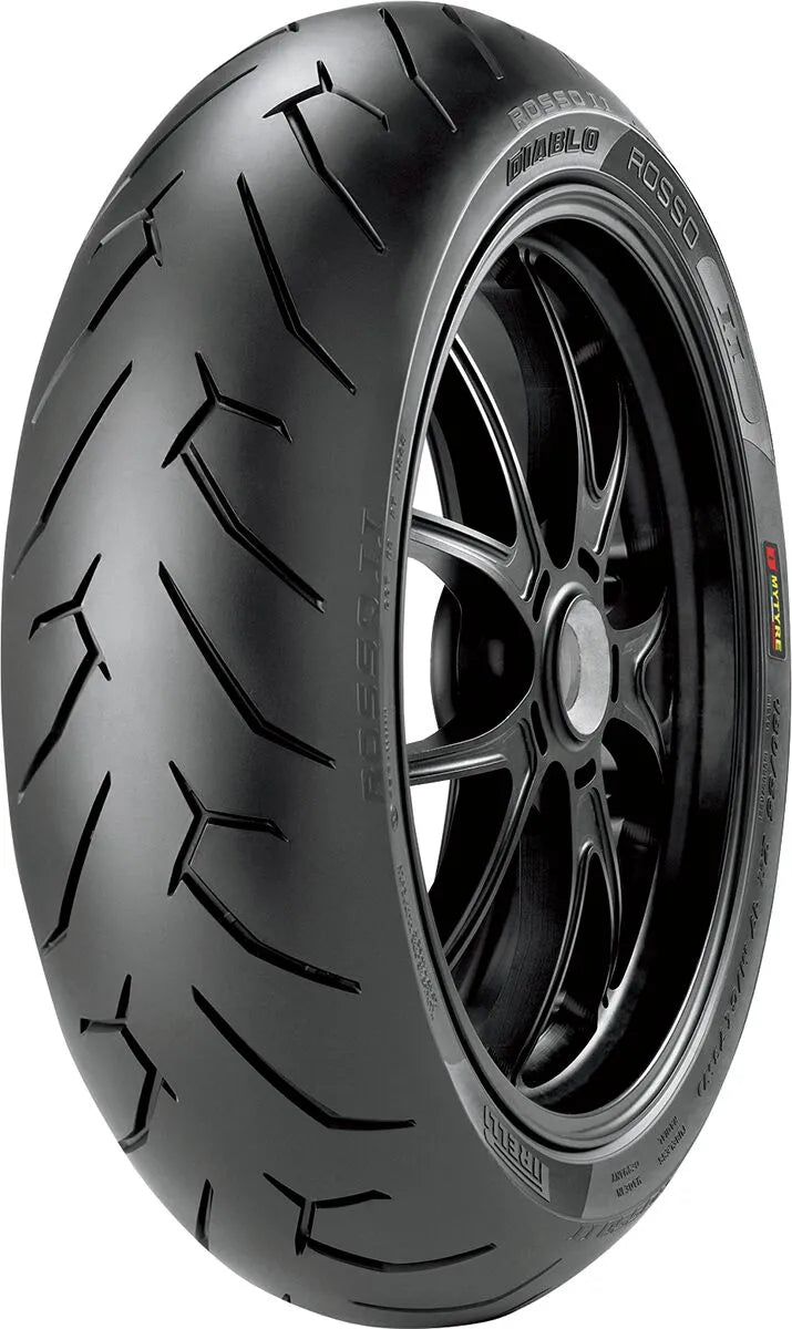 PIRELLI Diablo Rosso II 180/55 ZR 17 M/C (73W) bakdäck - PE03040183 bild 1 PMIMAGE:124F5A49034F667C7251