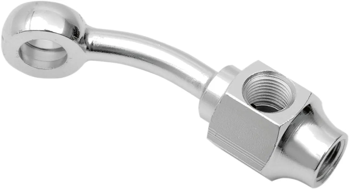 Drag Specialties Chrome Steel Banjo Fitting Tillbehör bromsledningar - PEDS098300 bild 1 PMIMAGE:85E40F045BC748EEF601