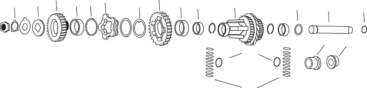 EASTERN MOTORCYCLE PARTS 4-Växlad Motaxel Bussning - PEDS194135 bild 2 PMIMAGE:B6CF5F4D106F2B3B423E