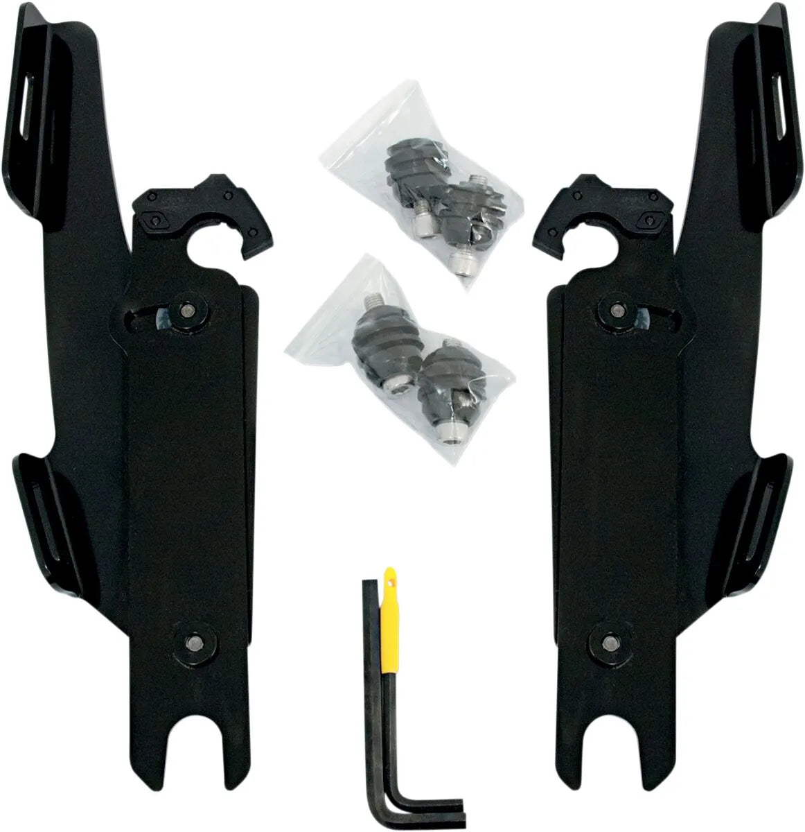 Memphis Shades Hd Fats/Slim Windshield Trigger-Lock Complete Mount Kit Fästdelar & kit för vindrutor - PE23200091 bild 1 PMIMAGE:8623466D451DD27FC346