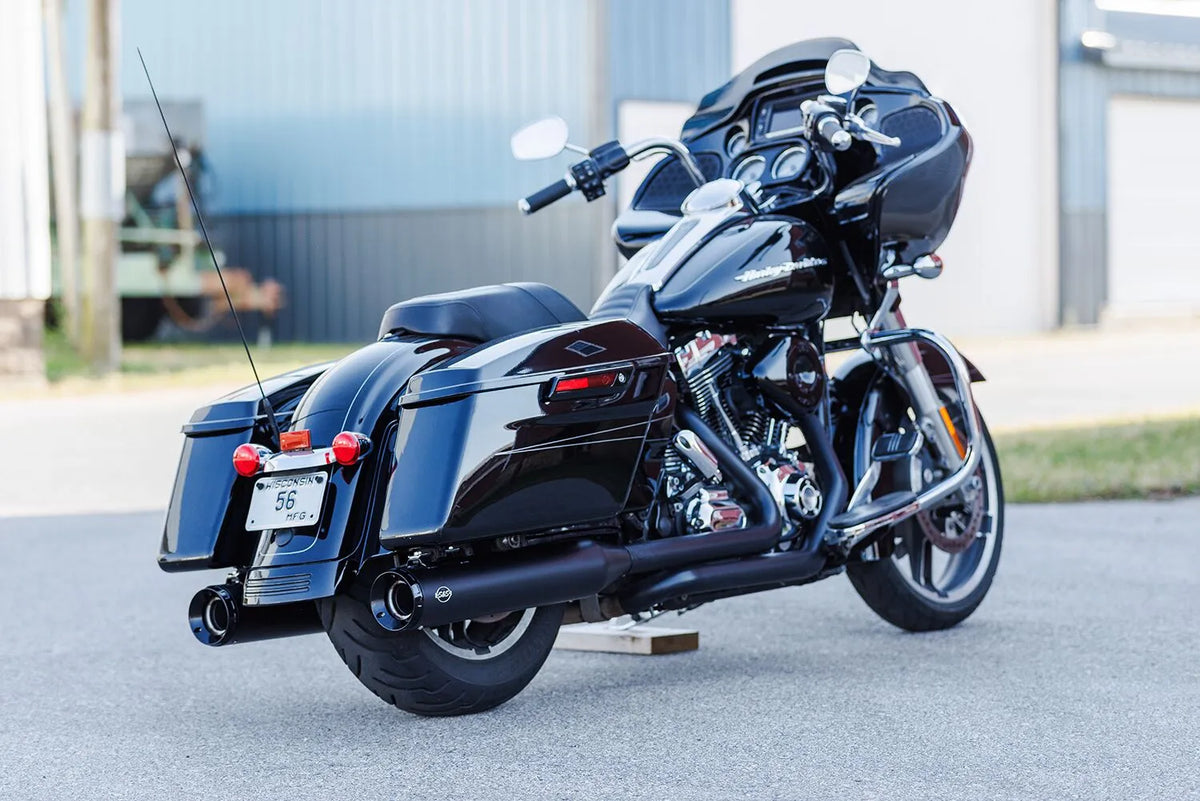 S S Cycle 4-1/2" GNX Slip-On Mufflers Ljuddämpare Harley - PE18011767 bild 5 PMIMAGE:F5CAB45EA5F32BCC450C
