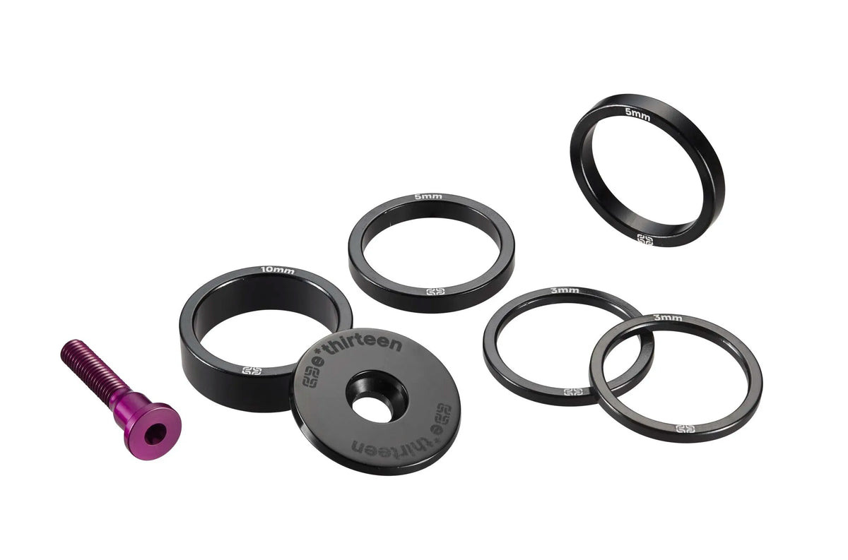E*THIRTEEN Top Cap & Headset Spacer Kit lila - PE49500534 bild 2 PMIMAGE:96D02FFEA8E8E5C2B96B