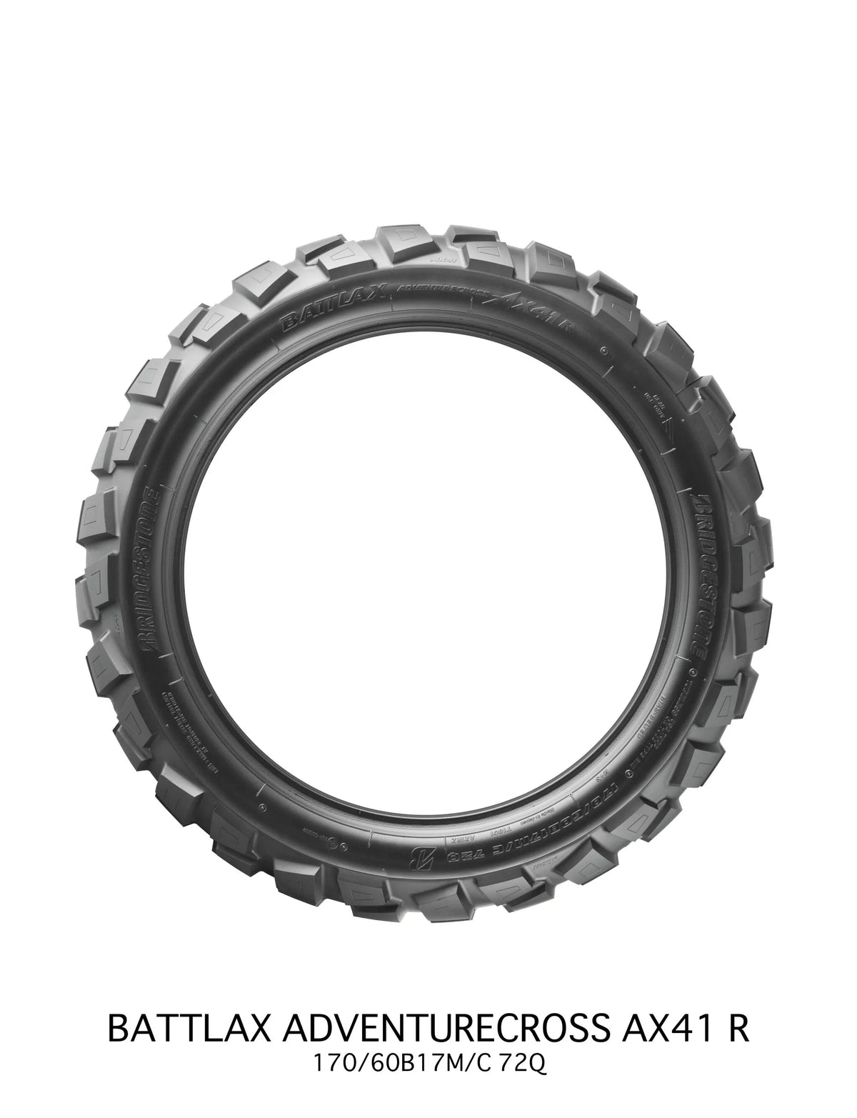 Bridgestone Battlax Adventurecross AX41 Dual sport däck bak - PE03170471 bild 3 PMIMAGE:A7A35C3C6971E09E21D0