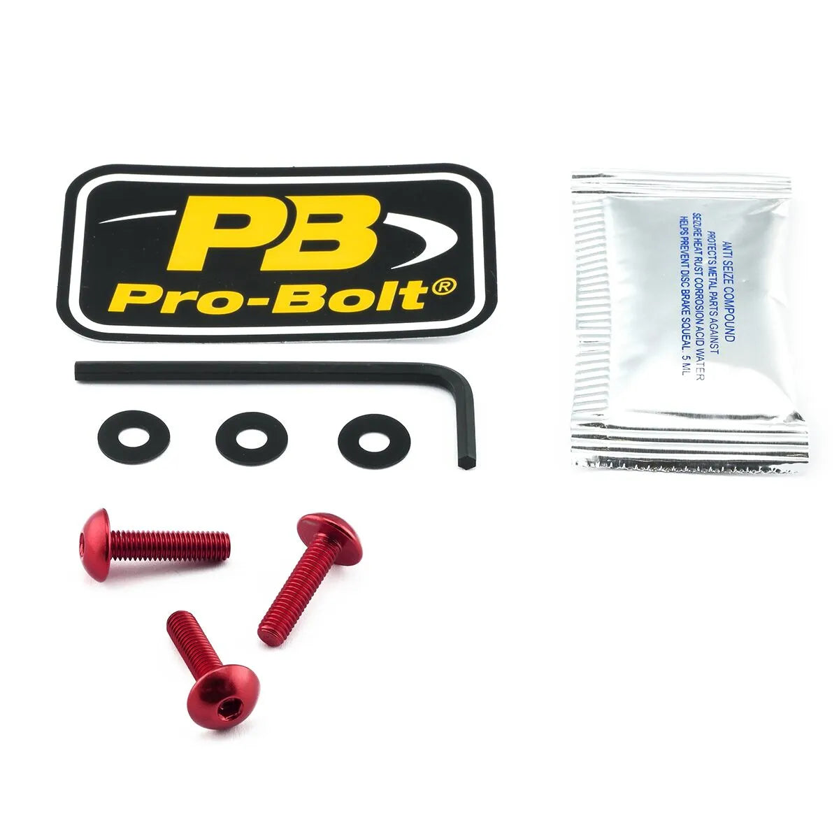PRO BOLT Aluminium Screen Bolt Kit Röd - PE23210692 bild 1 PMIMAGE:03B6BEDC7CD4A8B766C2