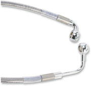 Drag Specialties Stainless Steel Brake Line Kit Bromsslangar rostfritt stål – 51 cm (20")| 63,5 cm (25") / Clear-Coated/Silver / Bak - PE17413849 bild 2 PMIMAGE:2BF01C749F6C02CDD9C9