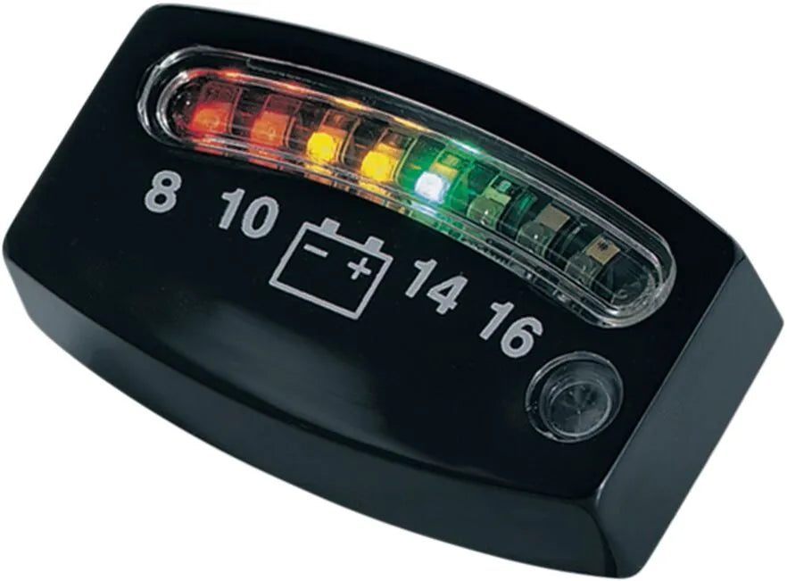 Kuryakyn LED Battery Gauge Mätare - PE22120029 bild 1 PMIMAGE:DCEFE2823BD68FABF762
