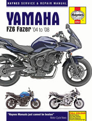 HAYNES Service Manual Yamaha FZ6 Fazer 04-08 - PE42010368 bild 1 PMIMAGE:4660BCCFAC6317A08E0D