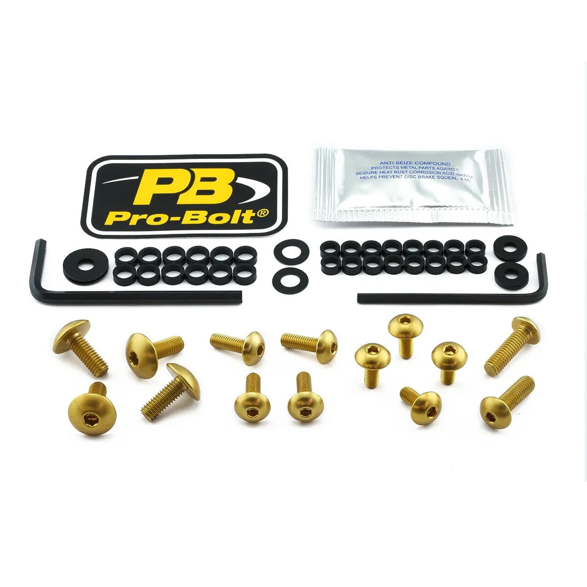 PRO BOLT Aluminium Fairing Bolt Kit för Kawasaki - PE23210506 bild 1 PMIMAGE:97A01E7024108F7509B3