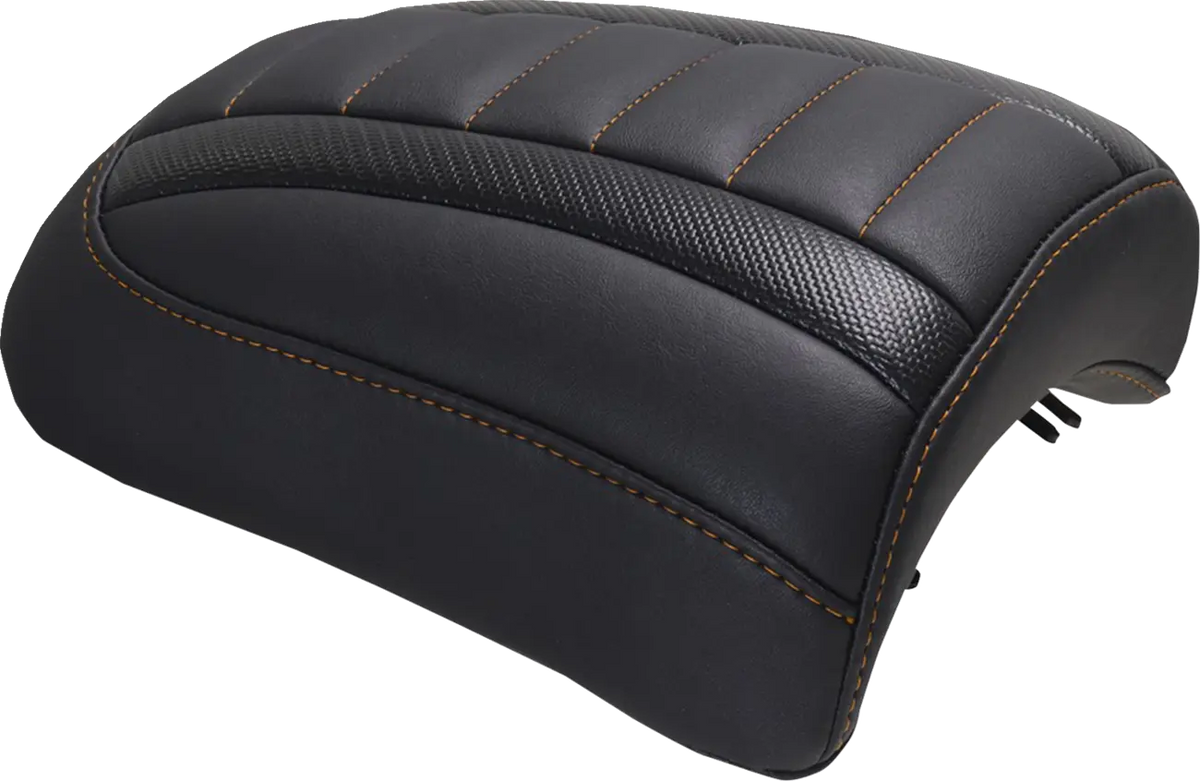 Mustang Padded Passenger Seat Cowl Sadlar Harley Touring - PE08012116 bild 1 PMIMAGE:02B6179BA101BFF052CD