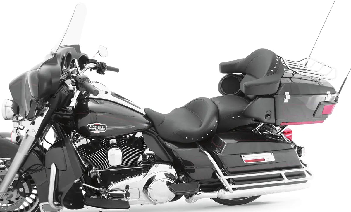 Mustang Super Touring 2-Up Vinyl Seat Sadlar Harley Touring - PE08010560 bild 2 PMIMAGE:B573F47F77898C28D3D8