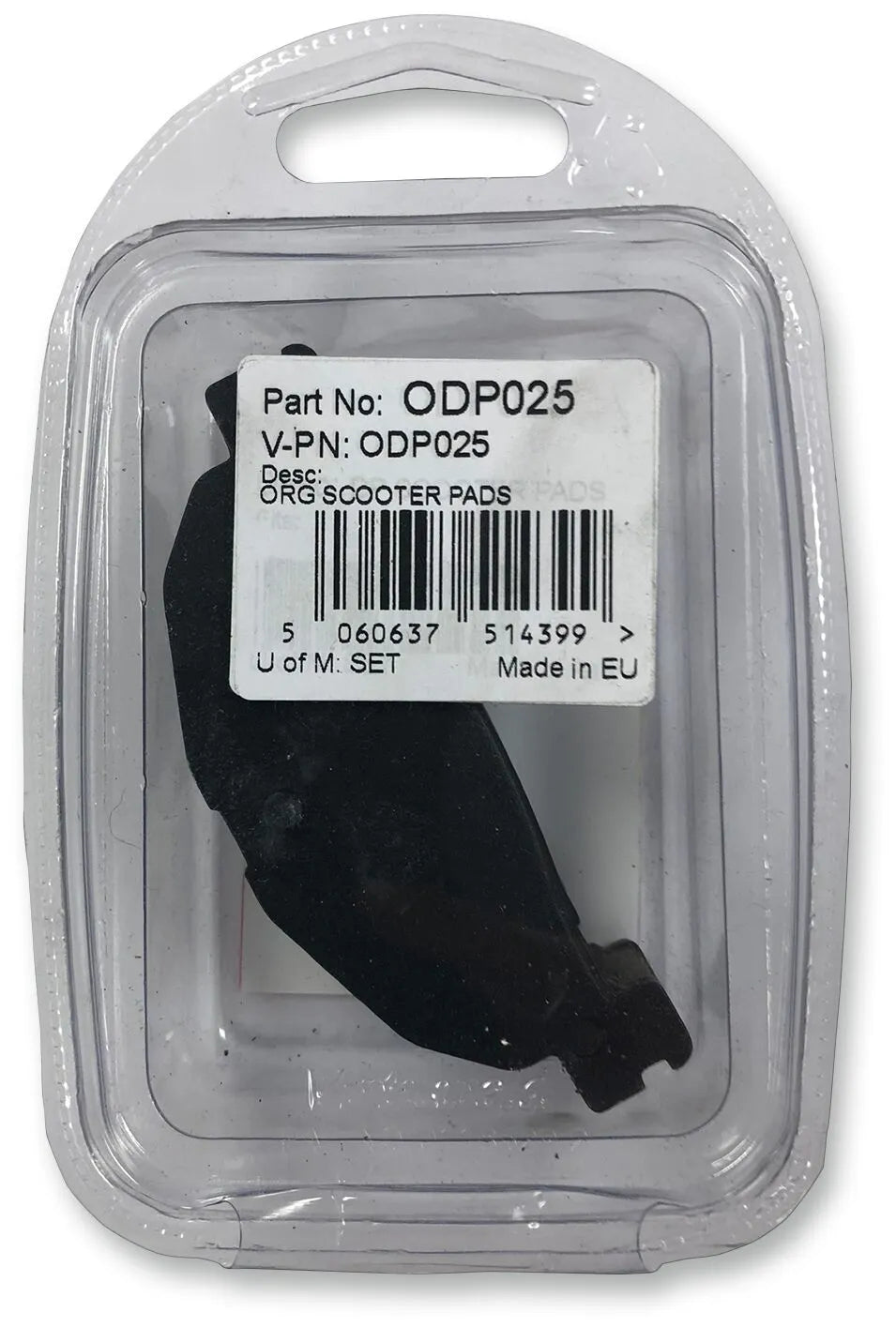 DP BRAKES ODP Organiska bromsbelägg för scooter - PE17200605 bild 2 PMIMAGE:33F7802EEAD9AD8CA251