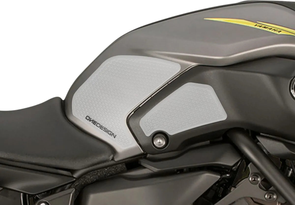 ONEDESIGN Tank Grip för Yamaha MT-07 Transparent - PE43010666 bild 2 PMIMAGE:0E32E7790DCEF484948E