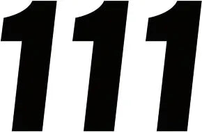FACTORY EFFEX Number Stickers 6" Svart - PE43100265 bild 1 PMIMAGE:988E53113302655DCDEB