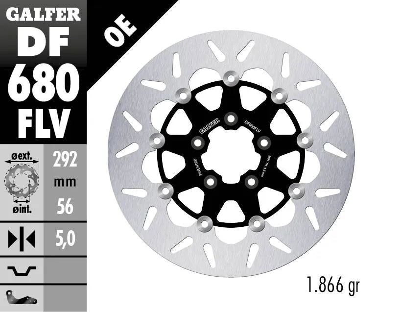 GALFER Bromsskiva Floating Rund Front - PE17104213 bild 2 PMIMAGE:C1D46033C5AA307B8DE9