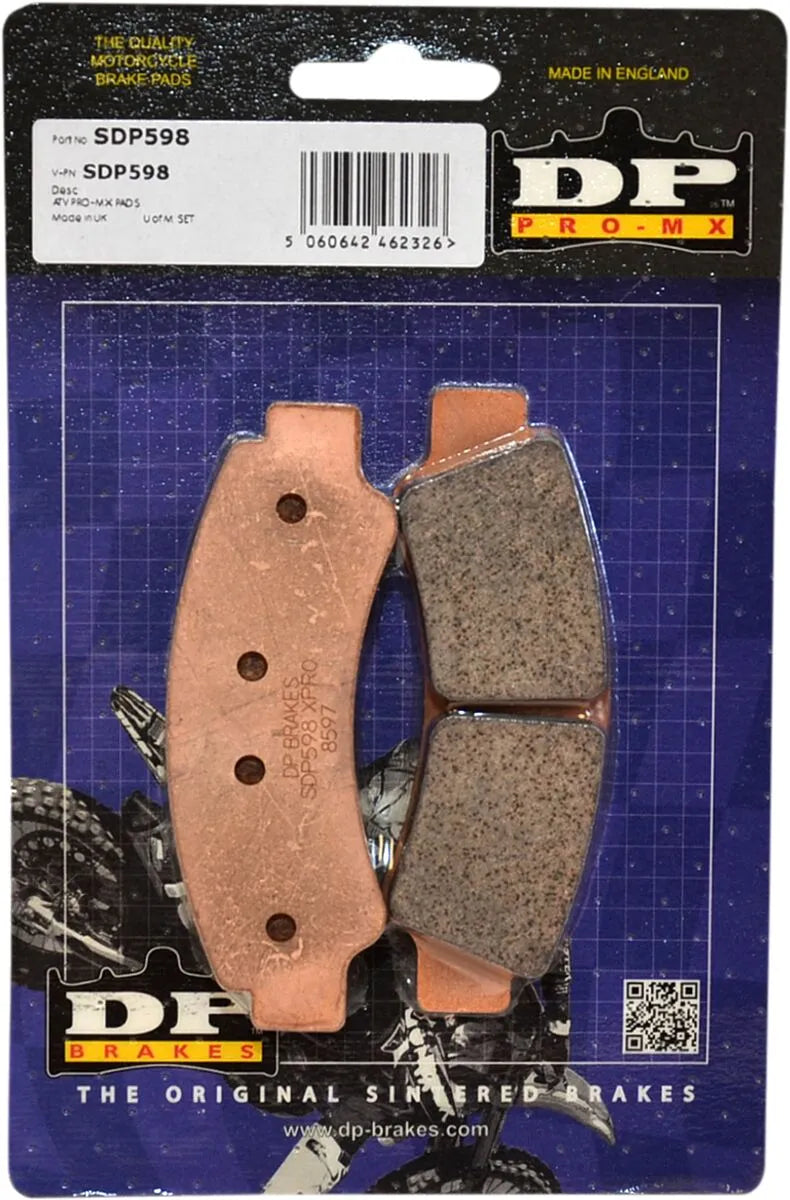 Dp Brakes SDP Pro MX High-Performance Brake Pads Bromsbelägg sintrad metall - PE17212997 bild 2 PMIMAGE:71C1A82A90479F1FE642