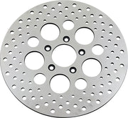 Drag Specialties Polished Stainless Steel Drilled Brake Rotor Bromsskivor street - PEDS325091 bild 1 PMIMAGE:9CB71E44C5201CB156AA