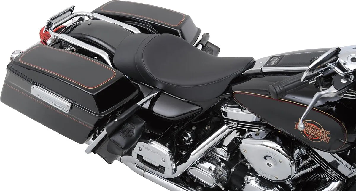 Drag Specialties Seats EZ-ON Mount Forward Low Solo Seat Sadlar Harley Touring - PE08010730 bild 4 PMIMAGE:E554A2E831913426EECD