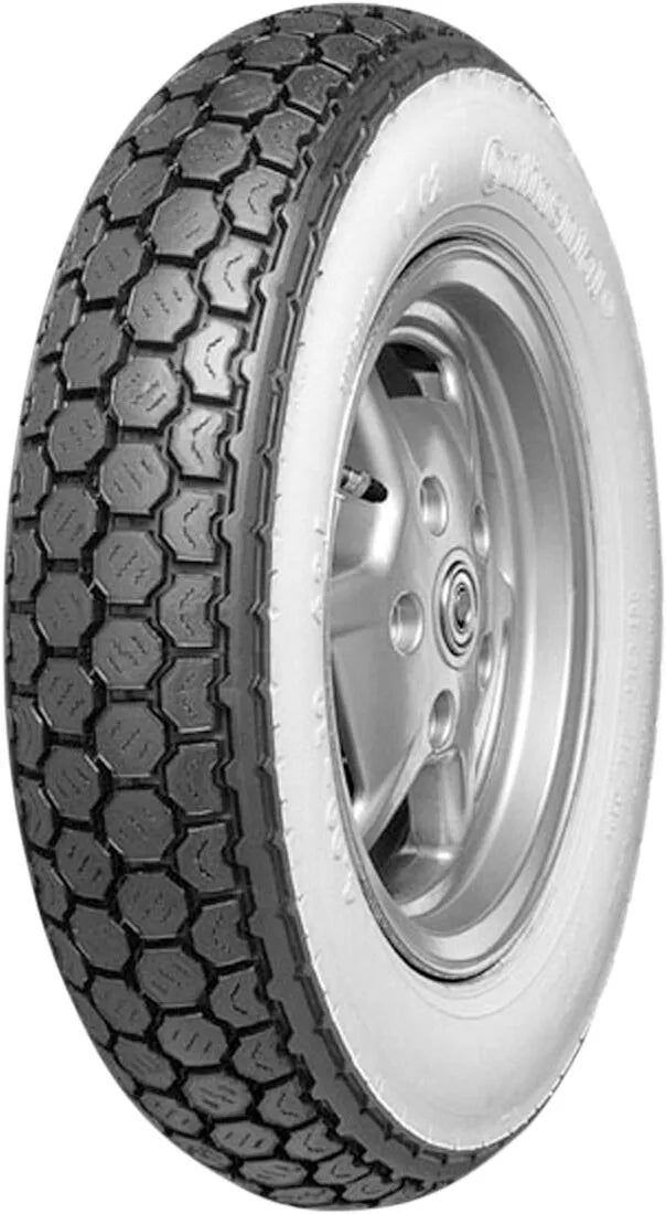 CONTINENTAL K62 Scooter Däck 3.50-10 59J TL Wide Whitewall - PE03400006 bild 1 PMIMAGE:A274ED3FEBC8DF22D6B8