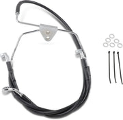 Drag Specialties Stainless Steel Brake Line Kit Bromsslangar rostfritt stål – 40,5 cm (16")| 68,5 cm (26-7/8") / Svart / Fram - PE17412514 bild 2 PMIMAGE:0699CA46B8D83BFEBD6D