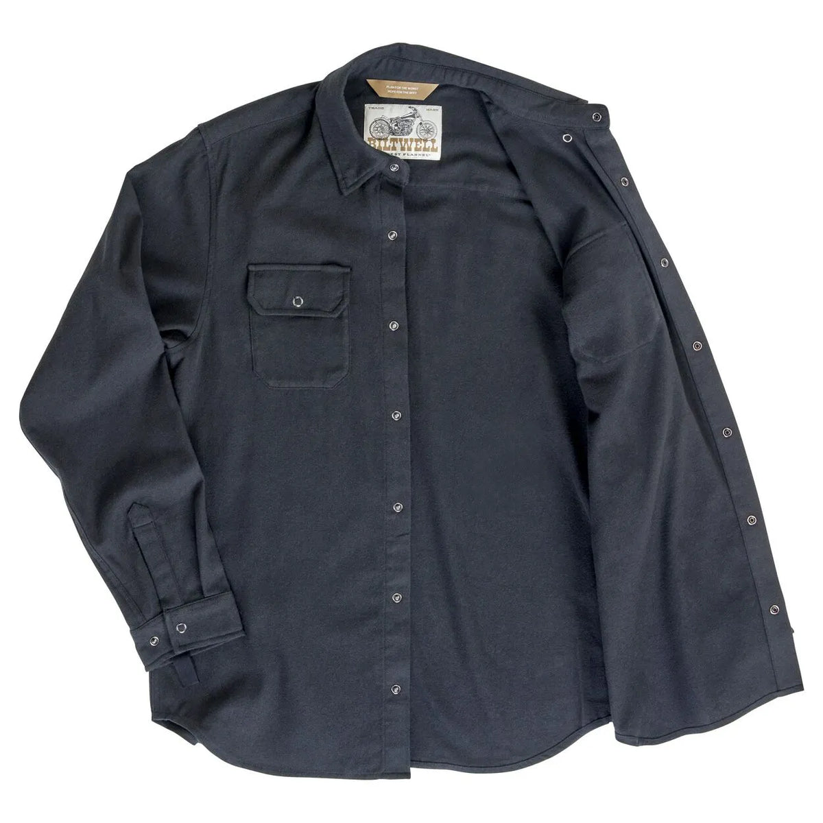 BILTWELL Hi Test Flanellskjorta Svart XS - PE30403449 bild 8 PMIMAGE:8C112892C9998C04207A