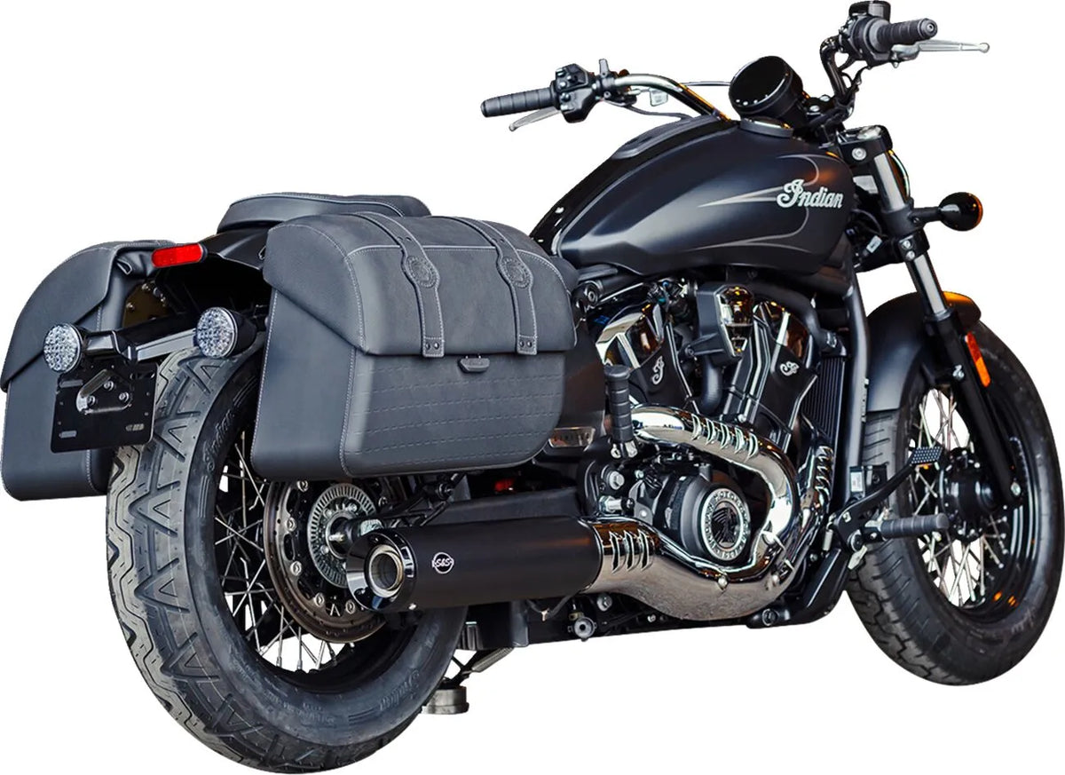 S S Cycle Grand National Slip-On Mufflers Ljuddämpare Street - PE18114677 bild 2 PMIMAGE:D5639154794351F00B84