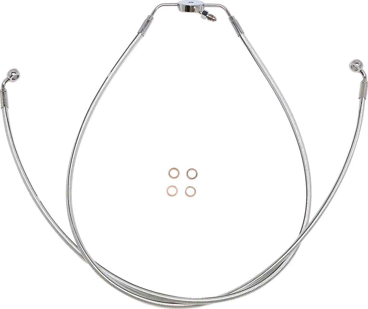 Magnum Shielding Designer Series Braided Non-ABS Lower Brake Line Assemblies Bromsslangar rostfritt stål - PE17416398 bild 1 PMIMAGE:1FAB1B68857AE01A428F