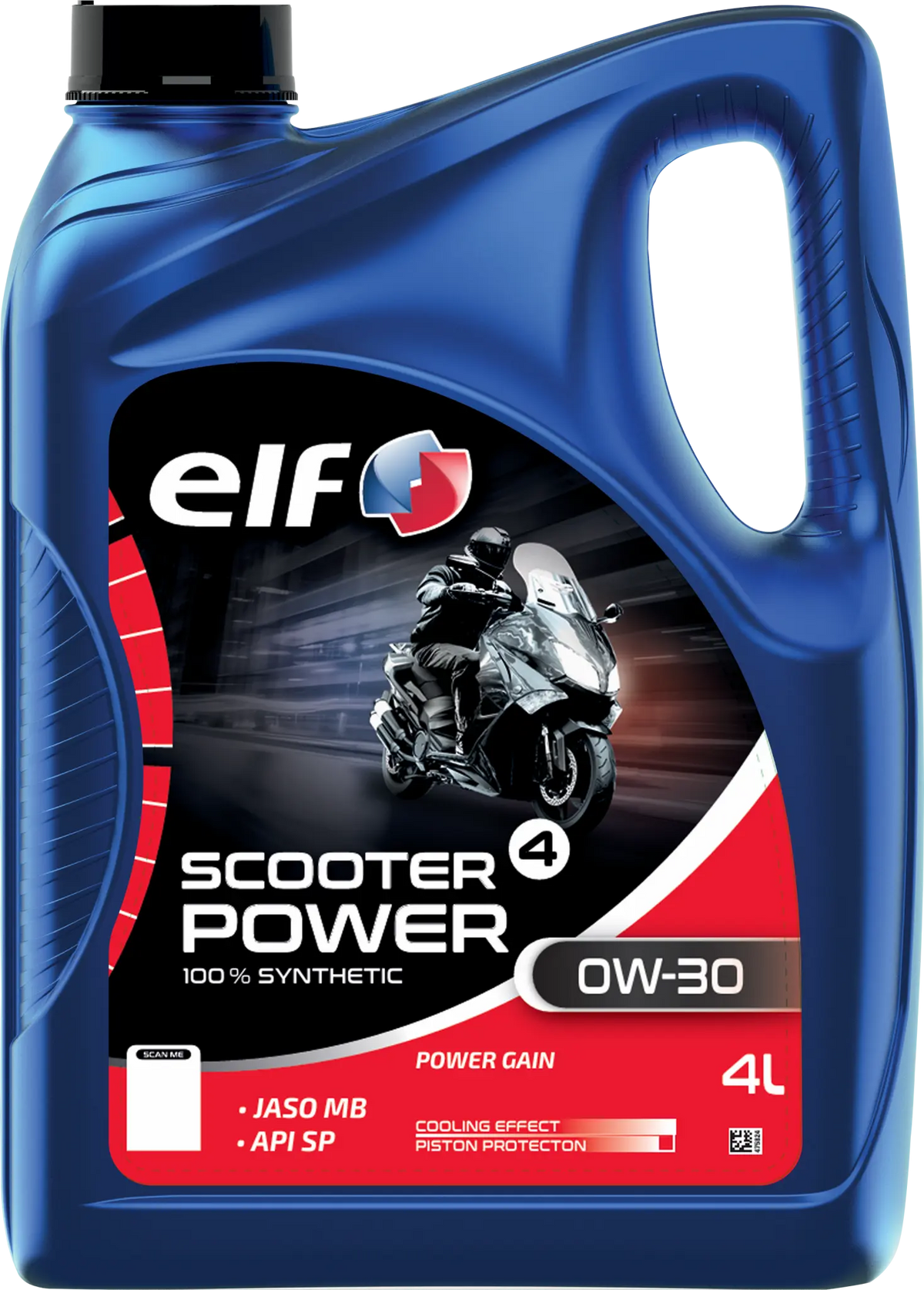 Elf Scooter 4 Power 0W-30 SYN Oil 4-takts oljor - PE36011140 bild 1 PMIMAGE:43DD928204BF0B6A3623