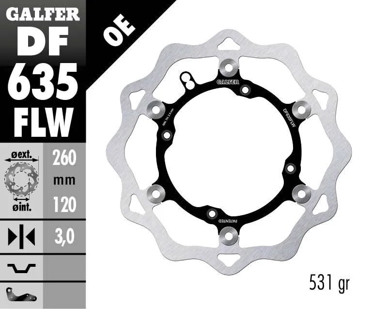 Galfer Brake Rotor Bromsskivor offroad – Fram (17111750) - PE17111750 bild 2 PMIMAGE:81BA56CF4D47286A2751
