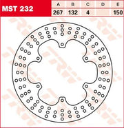 Trw Round Fixed Brake Rotor 250-299mm Bromsskivor street - PE17100976 bild 1 PMIMAGE:49C5154B557BB74BBD4F