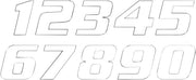 Blackbird Racing One Series Numbers Dekor för registreringsskylt - PE43100772 bild 1 PMIMAGE:322C97E41A75F32F6C90