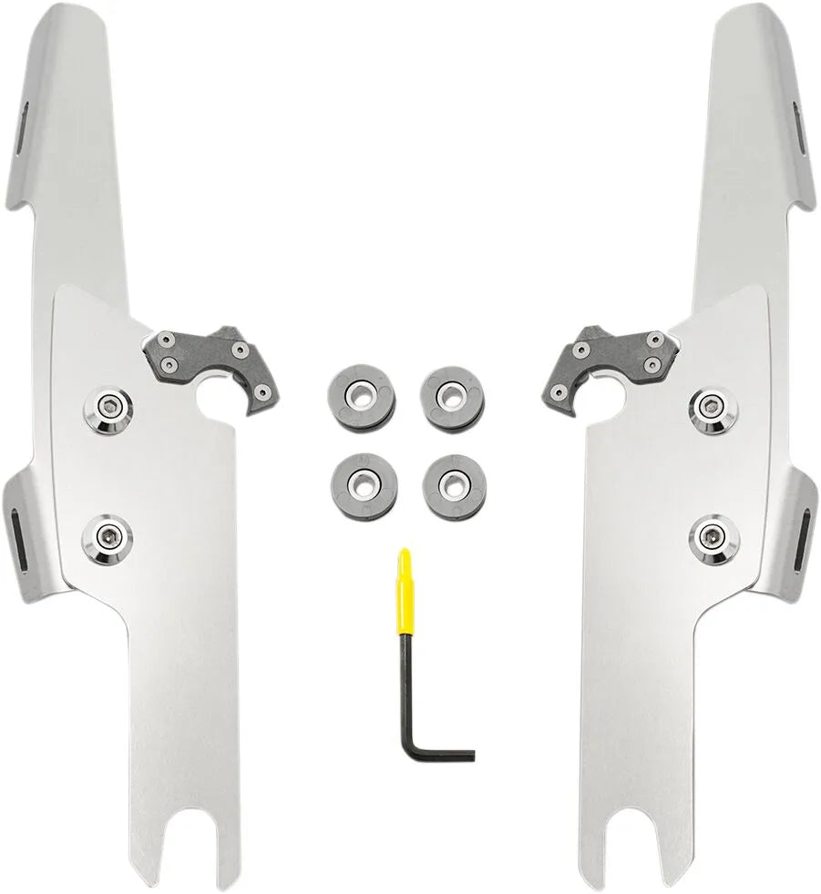 Memphis Shades Hd Fats/Slim Windshield Trigger-Lock Complete Mount Kit Fästdelar & kit för vindrutor - PE23200190 bild 1 PMIMAGE:C46C1C7C74A7090F5D38