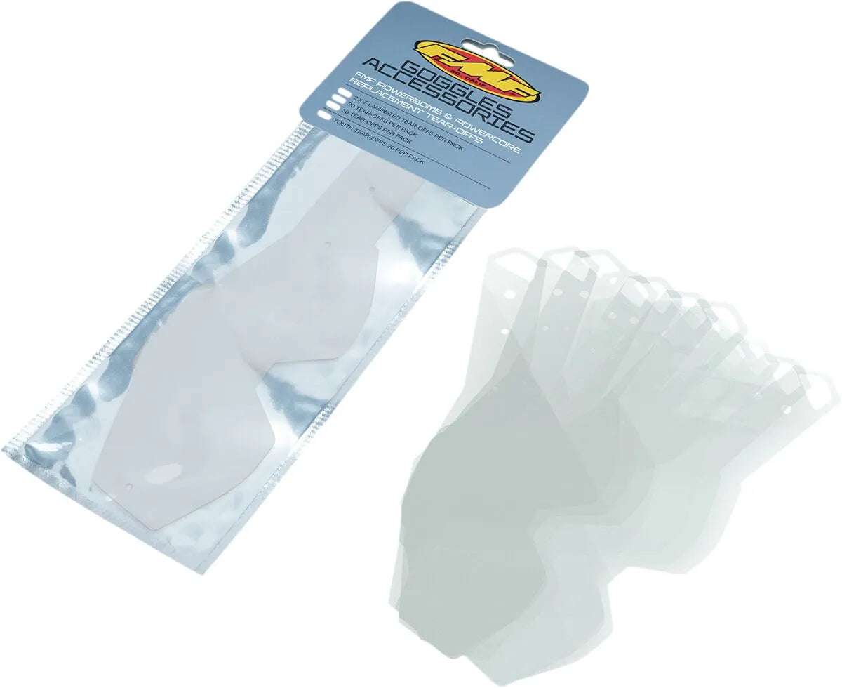 FMF VISION PowerBomb/PowerCore Tear-Offs 20-pack - PE26020991 bild 1 PMIMAGE:A54A07A5642EC7E426E6