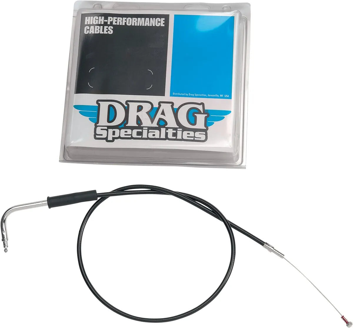 Drag Specialties Black Vinyl Cable Gasvajrar - PE06500332 bild 2 PMIMAGE:973B54952A707595BD45