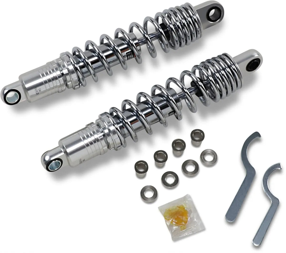 Drag Specialties Shocks Premium 10.5" Shocks Stötdämpare med fjädrar - PE13101841 bild 1 PMIMAGE:F8FA42CF4318FD380F45
