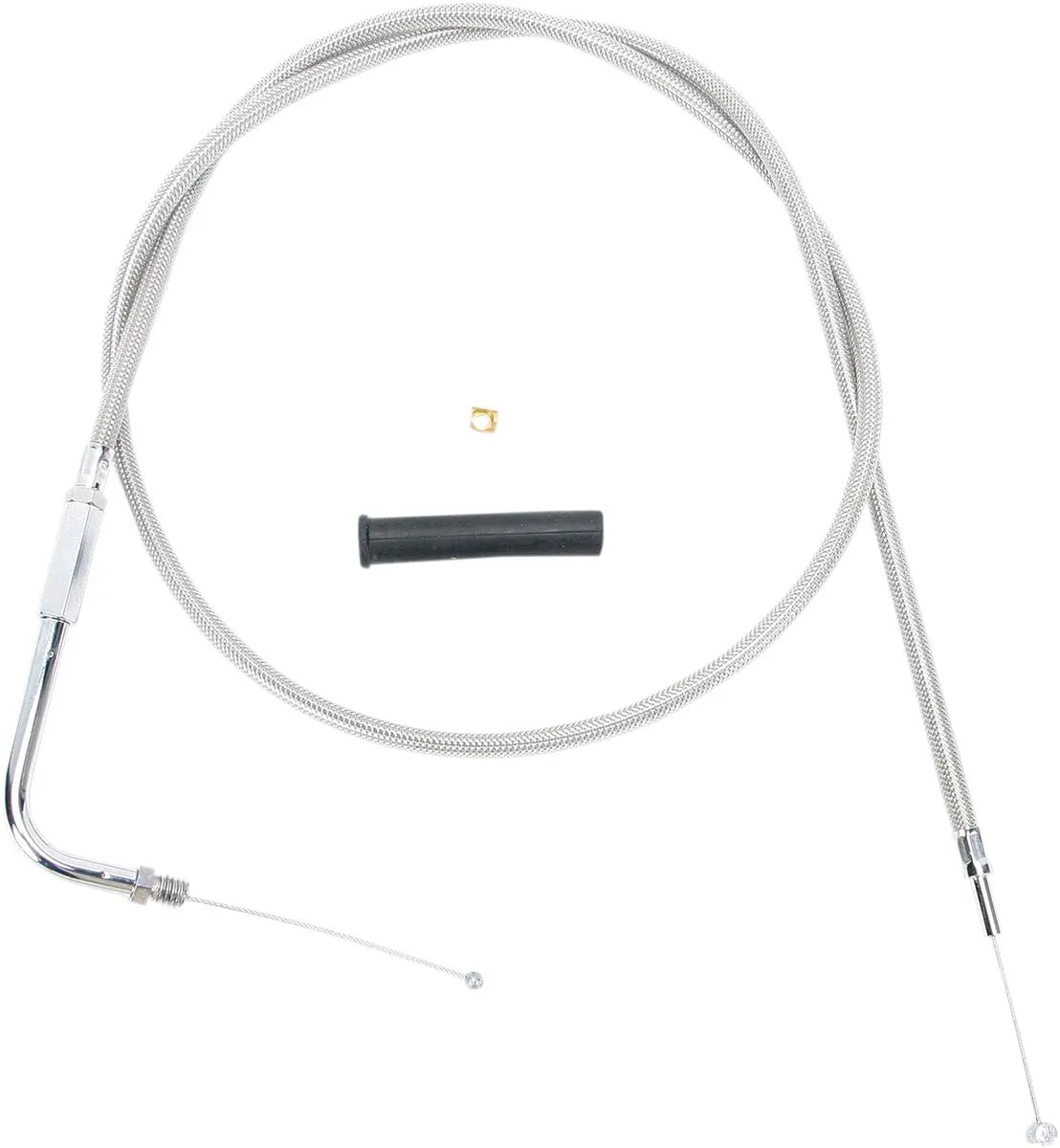 Drag Specialties Stainless Braided Throttle Cable Gasvajrar - PE06500322 bild 1 PMIMAGE:D87AA6DFEE5D77821D20