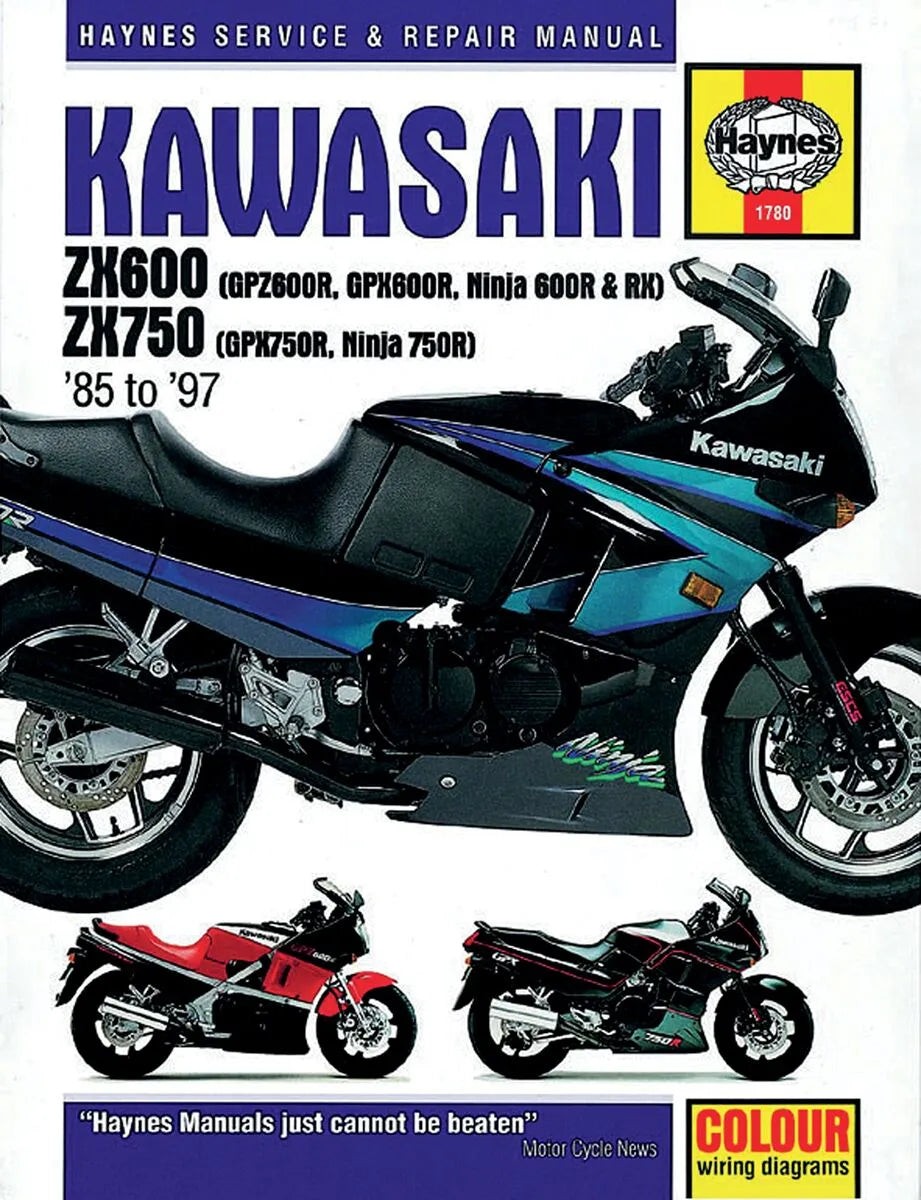 HAYNES Reparationsmanual Kawasaki ZX600 Ninja - PEHM1780 bild 1 PMIMAGE:751FDA7ACDD3F4872AE9