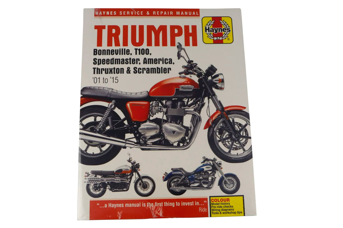 HAYNES Verkstadshandbok Triumph Bonneville (01-15) - PE42010290 bild 1 PMIMAGE:41EE182BD1376B1017F9