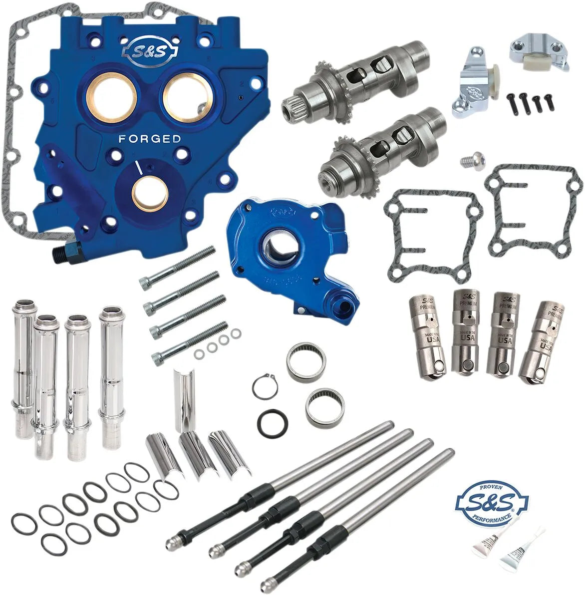 S&S CYCLE Chain Drive Cam Chest Kit 07-17 Twin Cam - PE09251181 bild 1 PMIMAGE:D5C64FB81922F3B94677