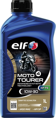 Elf Moto 4 Tourer XP FE 10W-30 DE ADV SYN Oil 4-takts oljor - PE36011089 bild 1 PMIMAGE:8492C4BBB67B1F1F84E8