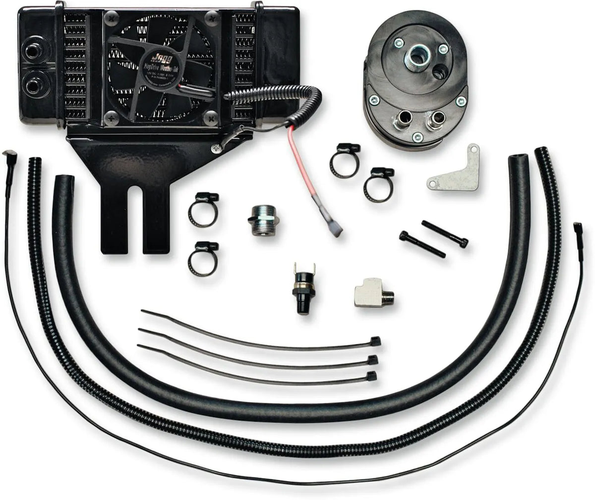 JAGG OIL COOLERS Low-Mount Fläktassisterad Oljekylarkit - PE07130281 bild 1 PMIMAGE:F17D6B758532198F9B1D