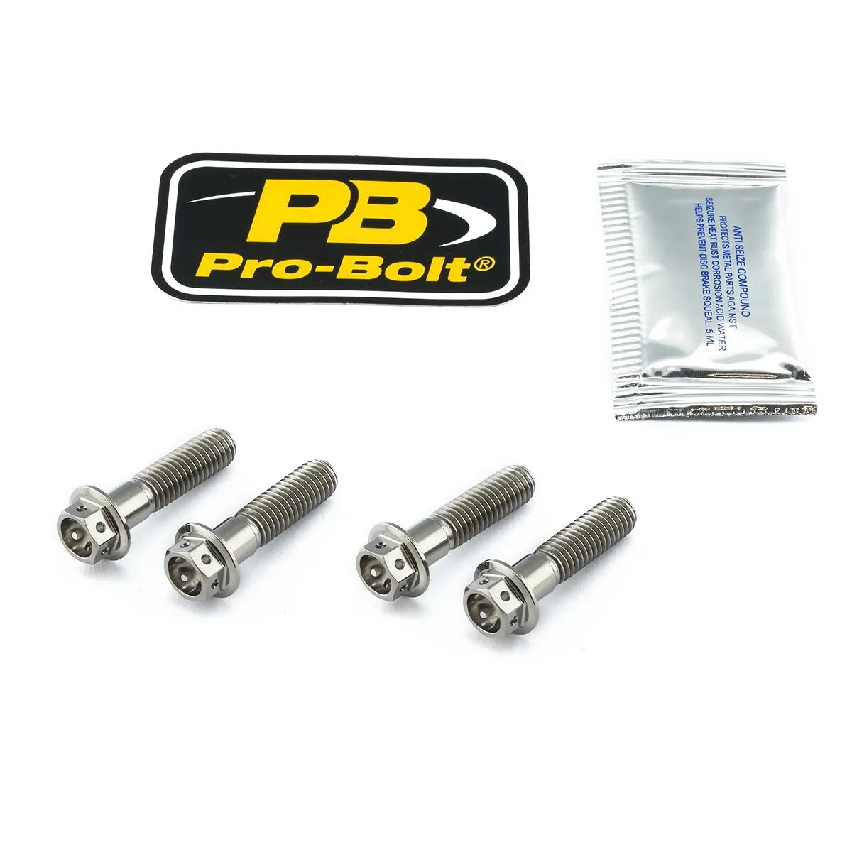 PRO BOLT Titanbultar för bromsok - PE17020530 bild 1 PMIMAGE:2990EB940F1A67032DAB