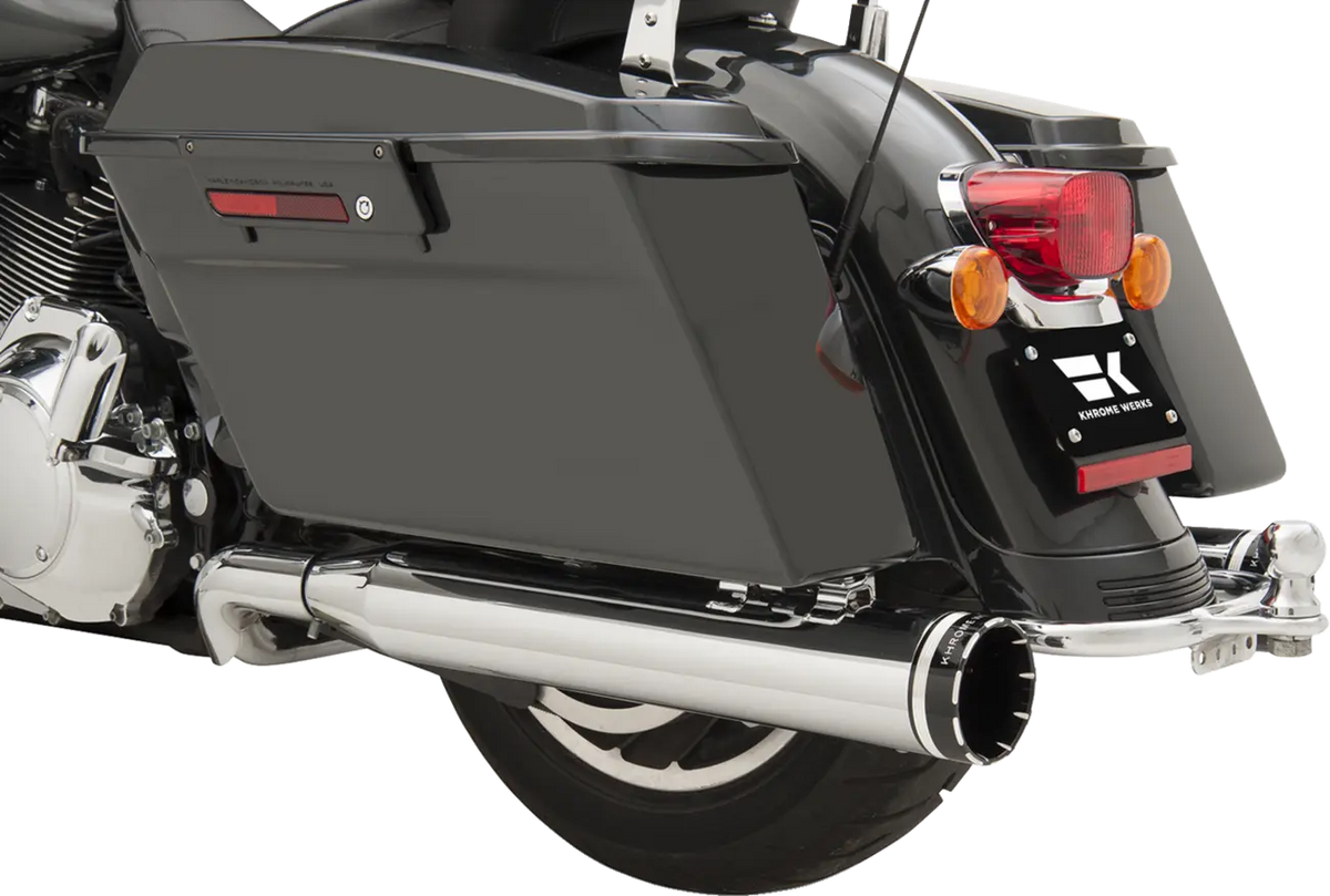 Khrome Werks 2-into-2 Dominator Exhaust System Kompletta avgassystem Harley - PE18001959 bild 3 PMIMAGE:0B94FE80C4C2A87C551F