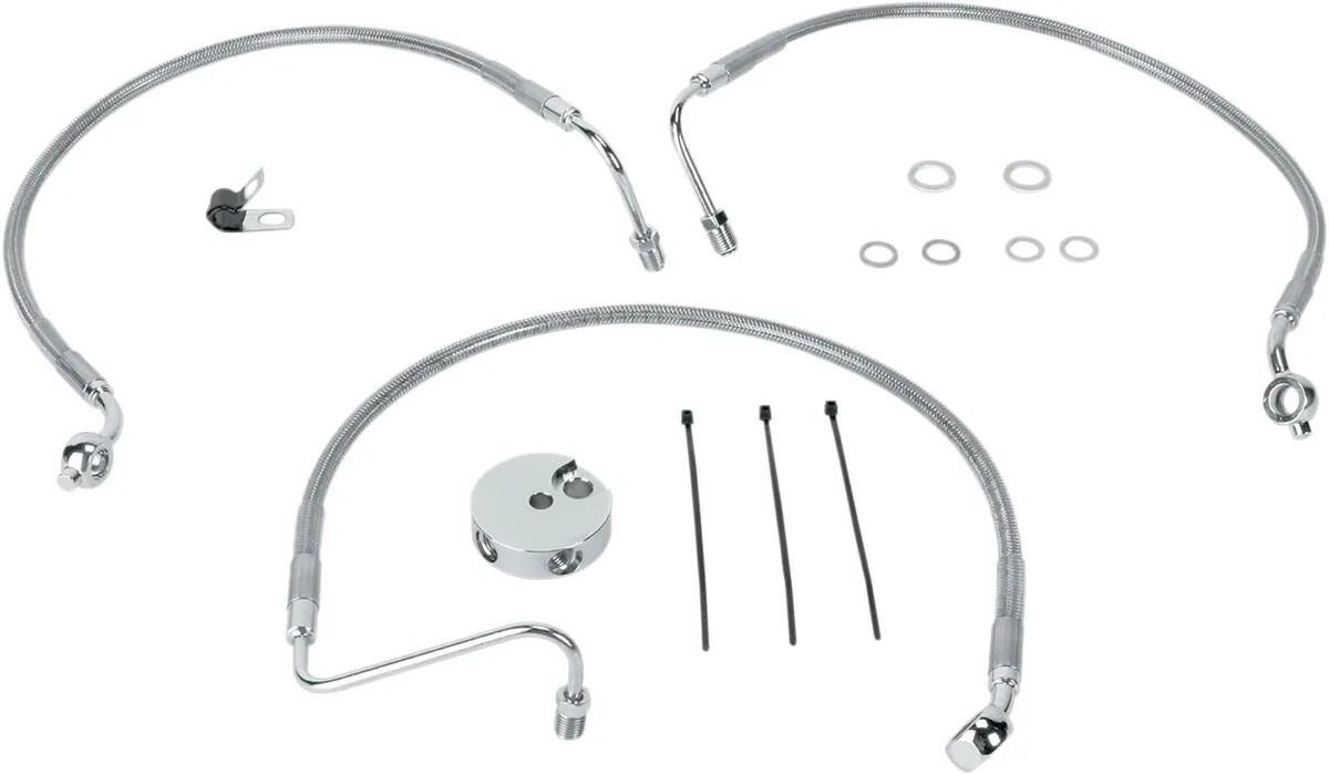 Drag Specialties Stainless Steel Brake Line Kit Bromsslangar rostfritt stål - PE17410870 bild 1 PMIMAGE:1B9782CB177556DE5397