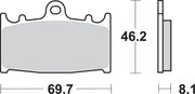 SBS DC Racing Dual Carbon Bromsbelägg - PE17211559 bild 2 PMIMAGE:6555C690079305CEBA39