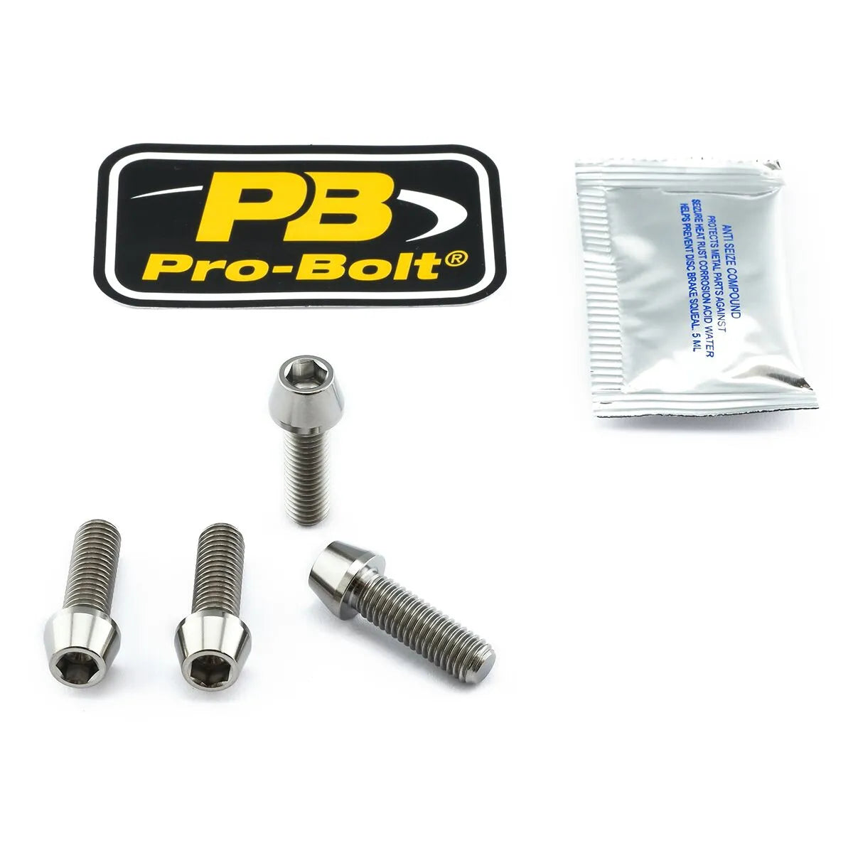 PRO BOLT Titan Clip-On / Styre Monteringsbult - PE06031007 bild 1 PMIMAGE:3112651C927F69F7D04A