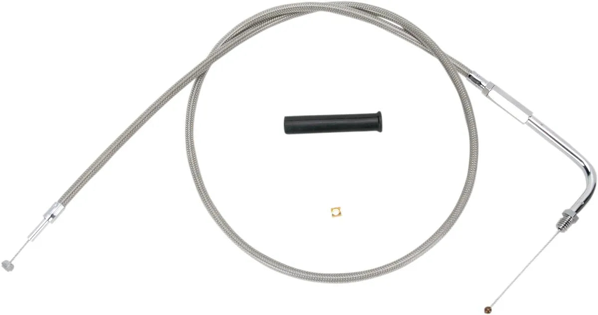 Drag Specialties Stainless Braided Throttle Cable Gasvajrar - PE06501085 bild 1 PMIMAGE:952988F67EC2616E830B