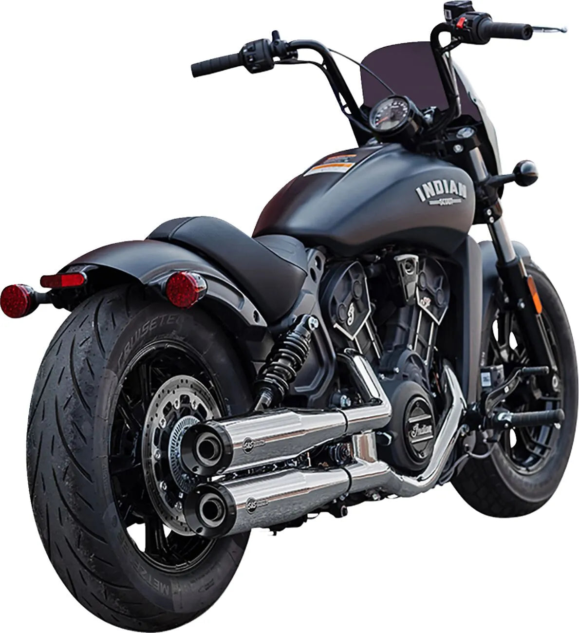 S S Cycle Grand National Slip-On Mufflers Ljuddämpare Street - PE18114518 bild 4 PMIMAGE:735D3174191D9E59C626