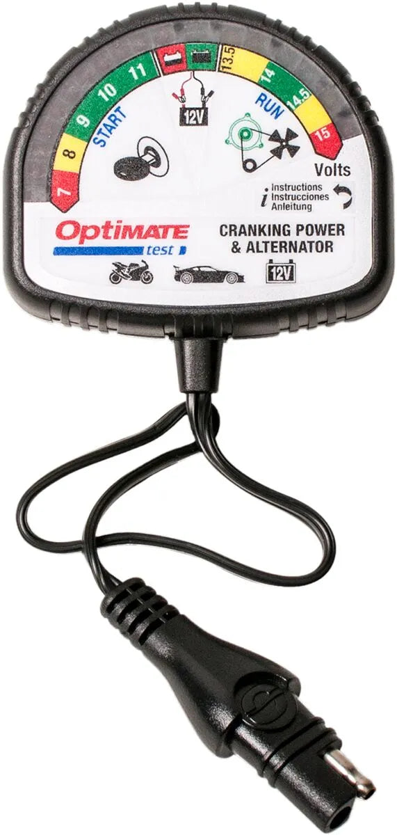 TECMATE OptiMate TEST Batteri- och Generatorstestare - PE38070225 bild 1 PMIMAGE:16D574DF552C2BB300AB